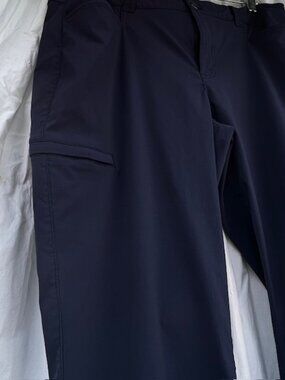 Eddie Bauer Women's Blue Horizon Travex Flexion Stretch Pants Size 16